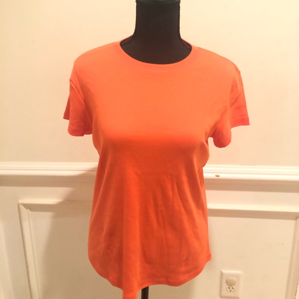 Orange TALBOTS t-shirt